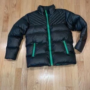 Appaman dark green down jacket size 10